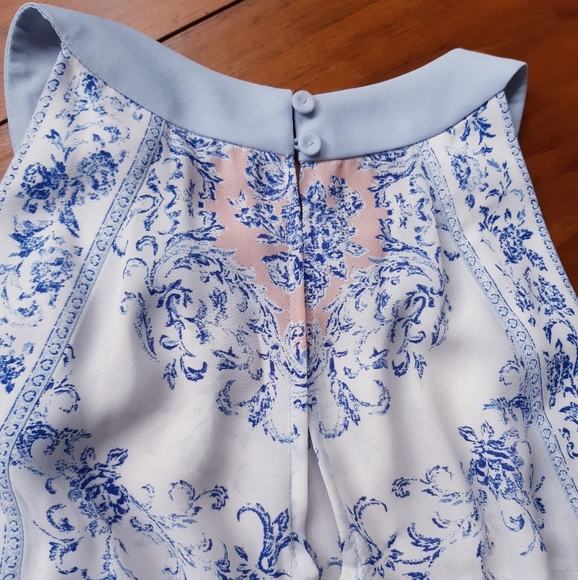 BCBG Cambria Dress in Light Crystal Blue - Picture 7 of 8